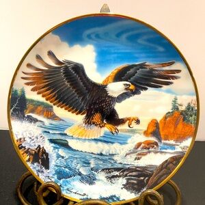 Vintage Franklin Mint Heirloom Limited Edition Plate #G1970 Forever Free